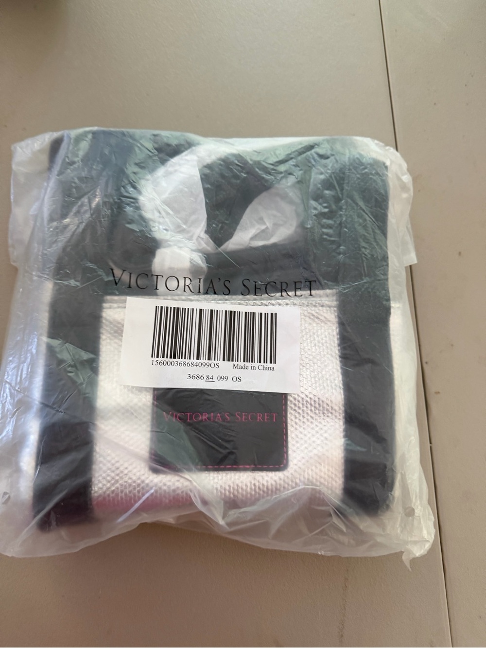Victoria's Secret Black and White Men's Hoodie